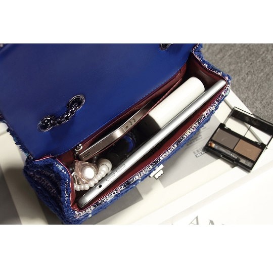 レディース　ハンドバッグ　チェーン　ウール革ショルダー　ポーチ　２ＷＡＹ オシャレ　パーティー　二次会　４パターン大小　送料無料