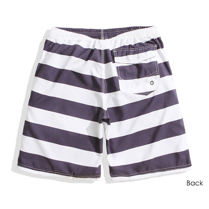 レディース　メンズ　水着　スイムウェア　サーフパンツ　海パン　ボーダー　トランクス　カジュアル　大きいサイズ　カップル　お揃い　ペア　夏　ビーチ　リゾート　マリン　海水浴　プール　スイミング　ネイビー　送料無料　