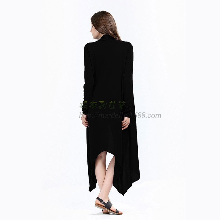 レディース　ロングカーディガン　無地　長袖　Vネック　薄手　シック　大人可愛い　カジュアル　大きいサイズ　シンプル　デイリー　お出かけ　デート　ワインレッド　パープル　ブラック　送料無料