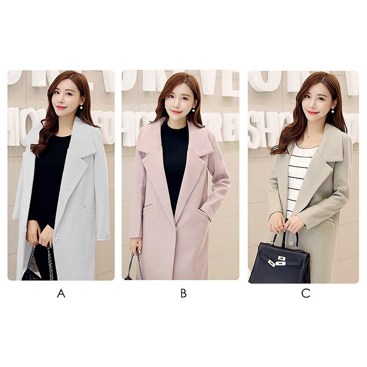 レディース　セミロング　チェスターコート　ウール　長袖　キュート　大人可愛い　秋冬　大きいサイズ　カジュアル　シンプル　デイリー　お出かけ　デート　グレー　ピンク　ベージュ　送料無料