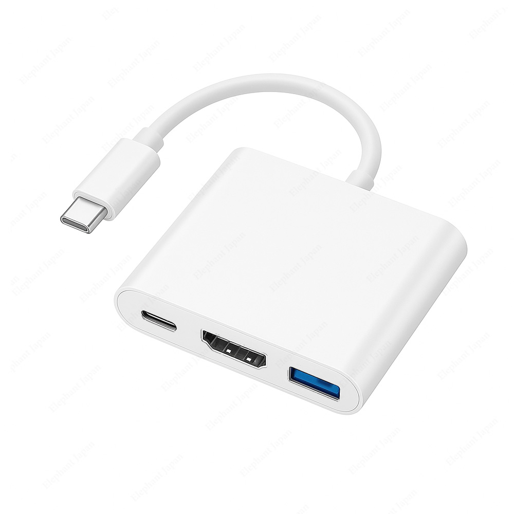 Apple TYPE-C HDMI 変換ケーブル　HDMIケーブル付き Amazon | USB-C HDMI 変換ケーブル 1M｜4K@30Hz 映像出力
