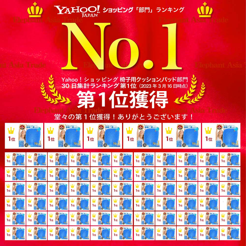ジェルクッション 体圧分散 座布団 TPE ハ...の詳細画像1