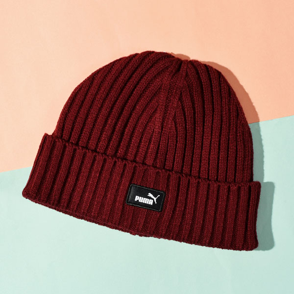 ネコポス発送！送料無料 30%off プーマ ニット帽 メンズ レディース PUMA ESS フィッシャーマン ビーニー ロゴ 折り返し 帽子 防寒 2025秋冬新作 026401 | PUMA | 02