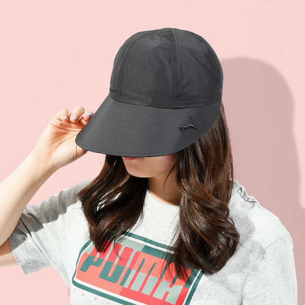 プーマ つば広 レディース サンバイザー PUMA サン バイザー 2 キャップ 帽子 CAP 熱中症対策 日射病予防 2025春夏新作 026641 | PUMA | 01