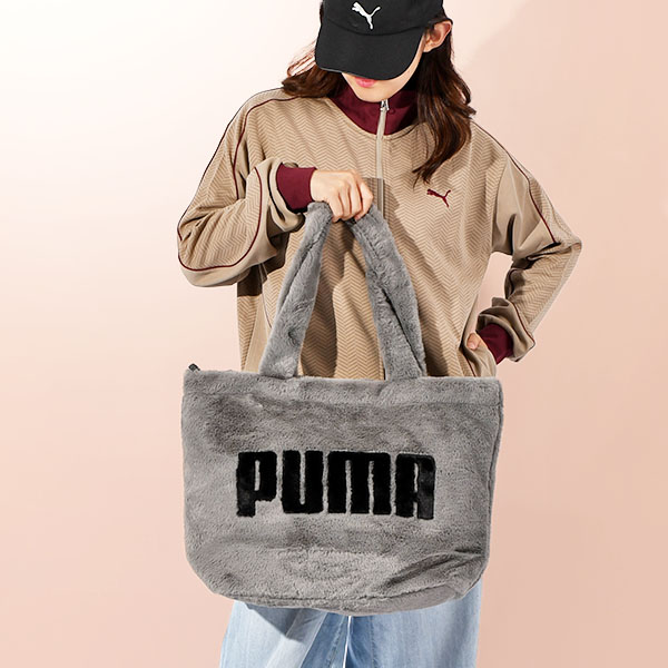 PUMA（プーマ） 30%off レディース 17L もこもこ トートバッグ PUMA UP