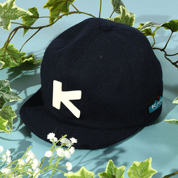 送料無料 KAVU カブー ウール ベースボール キャップ CAP 帽子 メンズ