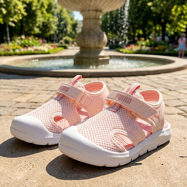 PUMA（プーマ） 2026春夏新色 水陸両用 ベビー サンダル つま先保護