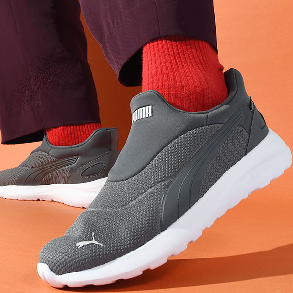 PUMA（プーマ） 立ったままスッと履ける メンズ スリッポン スニーカー