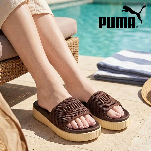 PUMA（プーマ） 2026春夏新作 レディース 厚底 サンダル