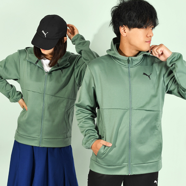 プーマ メンズ レディース スウェット パーカー PUMA TRAIN ALL DAY