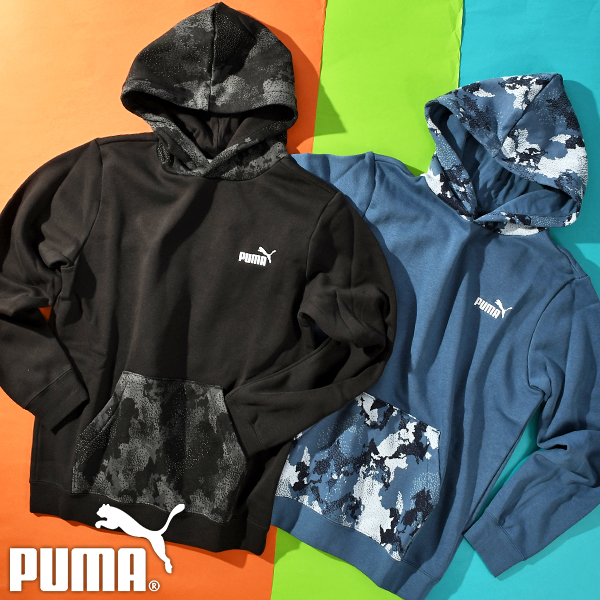 PUMA（プーマ） 30%off キッズ スウェット パーカー PUMA ESS CAMO