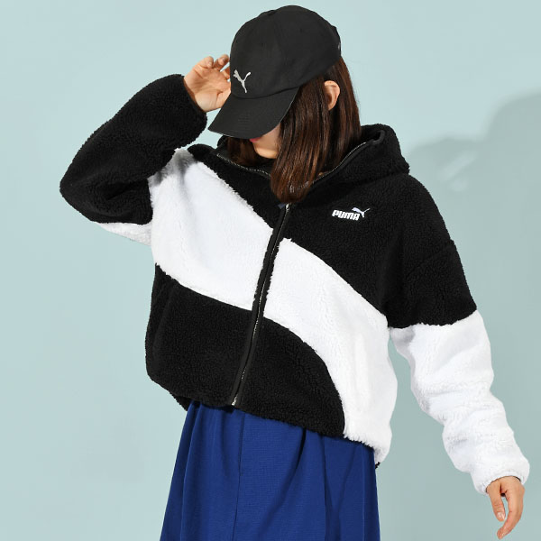 プーマ レディース オーバーサイズ ジャケット PUMA ビッグ キャット