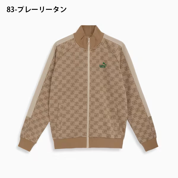 PUMA プーマ モノグラム柄ジャージ PUMA（プーマ） 限定店舗品 26%off モノグラムジャケット メンズ