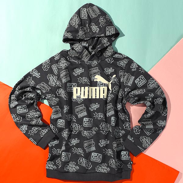 PUMA（プーマ） 30%off キッズ スウェット パーカー PUMA ESS+ MID 90S