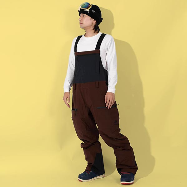 スノーボードウェア JONES ジョーンズ  Shralpinist Stretch Recycled 3L Bib ビブパンツ メンズ ウェア 防風 69125306 2025-2026冬新作 25%offの画像
