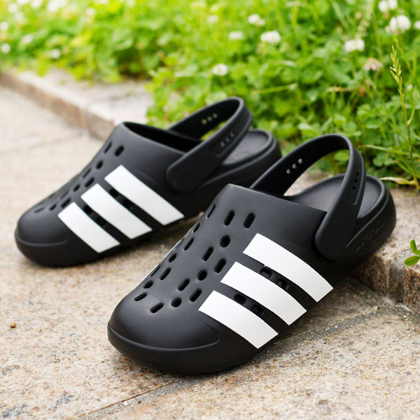 【動画あり】2WAY 可動ストラップ アディダス サンダル メンズ レディース adidas ADILETTE CLOG U クロッグサンダル 2025秋冬新作 JQ8058 JR1260 JS1130 JS1131 | adidas | 01