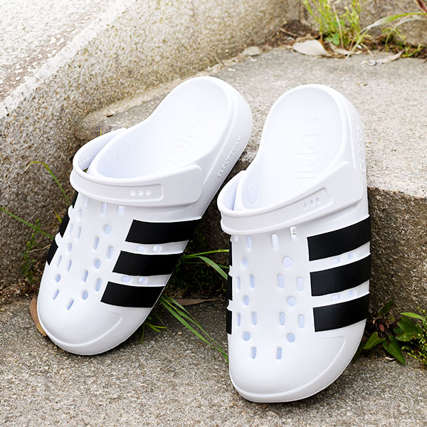 【動画あり】2WAY 可動ストラップ アディダス サンダル メンズ レディース adidas ADILETTE CLOG U クロッグサンダル 2025秋冬新作 JQ8058 JR1260 JS1130 JS1131 | adidas | 03