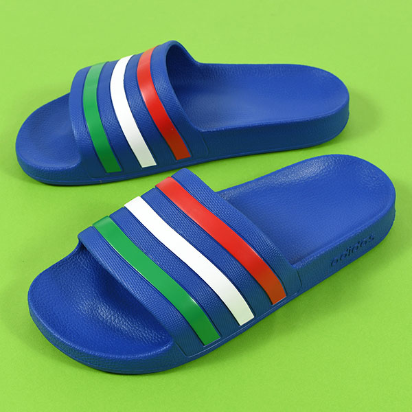adidas（アディダス） 2026春夏新色 国旗カラー サンダル メンズ