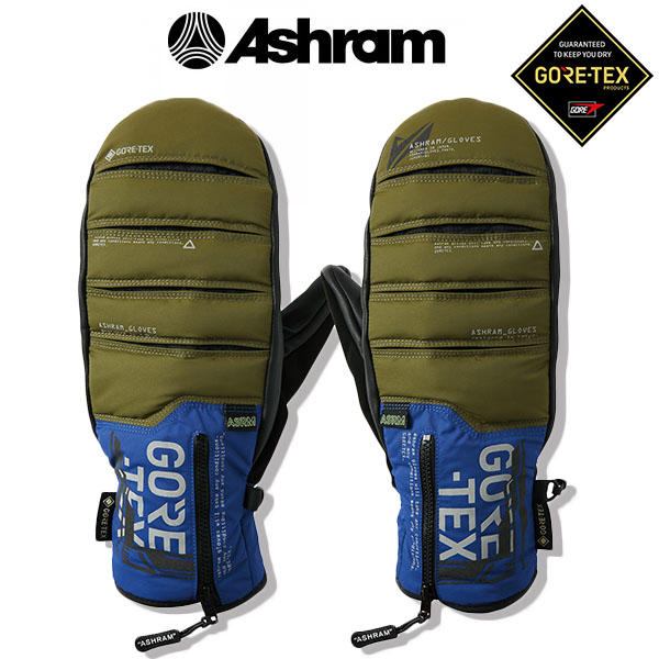 Mサイズのみ スノーボード グローブ Ashram アシュラム 手袋 ミトン