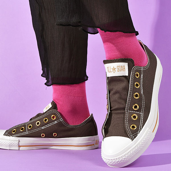 CONVERSE（コンバース） オールスター スニーカー レディース ゴールド