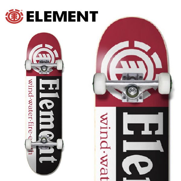 ELEMENT エレメント スケートボード コンプリートデッキ 7.375