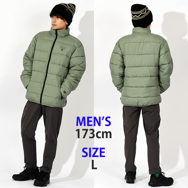 BILLABONG ビラボン Y2K PUFF JACKET 長袖 中綿 フルジップ