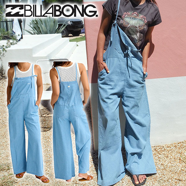 BILLABONG（ビラボン） オーバーオール デニム レディース WOVEN