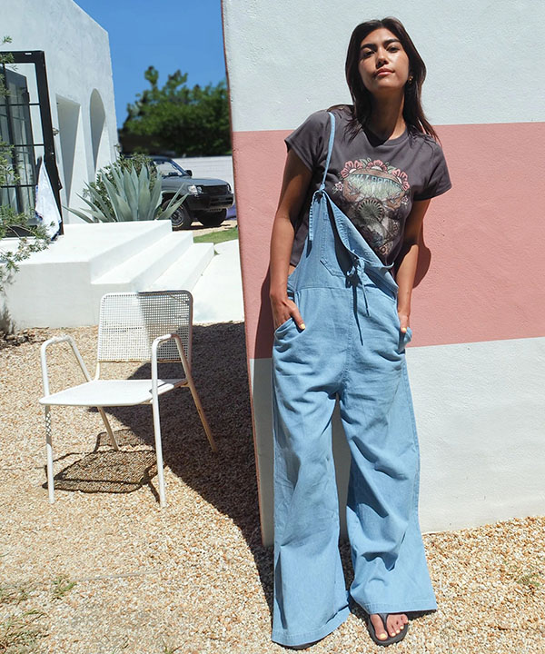 BILLABONG（ビラボン） オーバーオール デニム レディース WOVEN