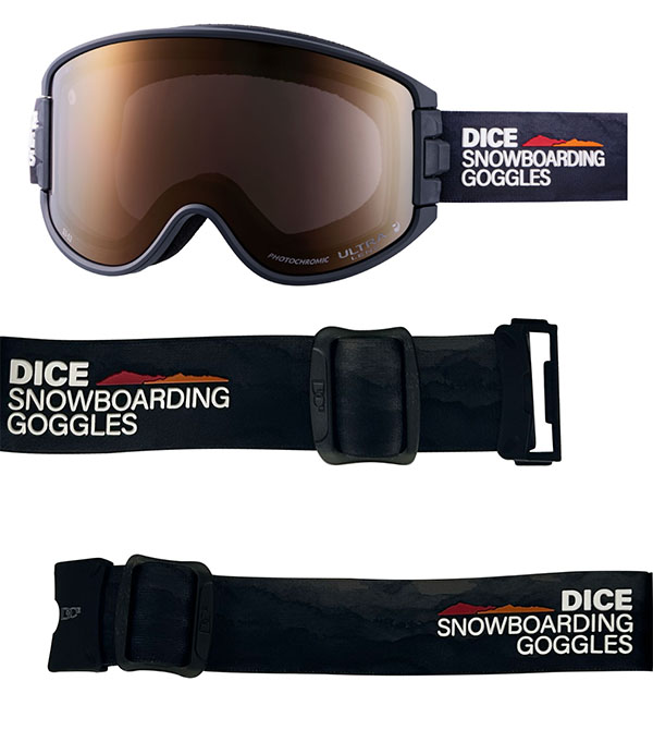 DICE（ダイス） スノーゴーグル GOODMAN グッドマン スノーボード
