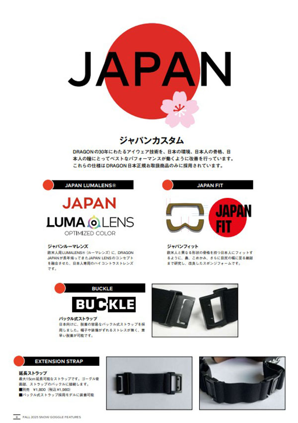 ドラゴン（DRAGON） ゴーグル D1 ディーワン ジャパンフィット 全天候