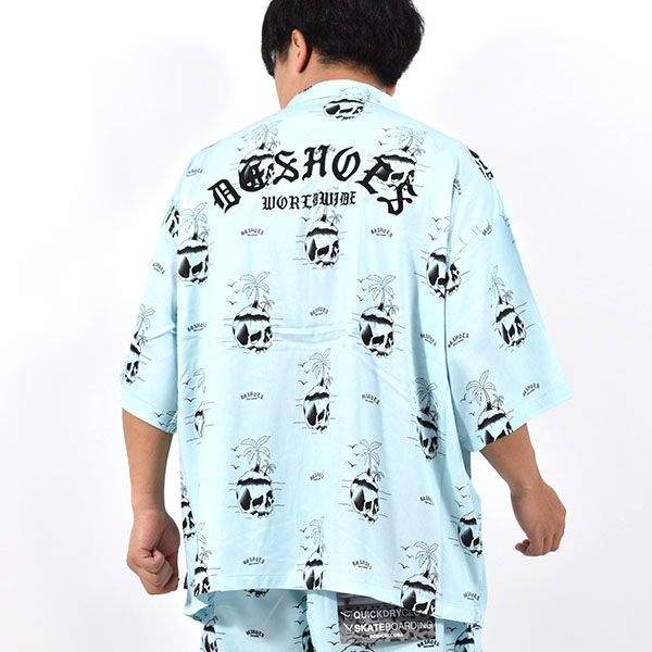 30%off オープンカラーシャツ DC SHOES ディーシー メンズ RAYON GRAPHIC...