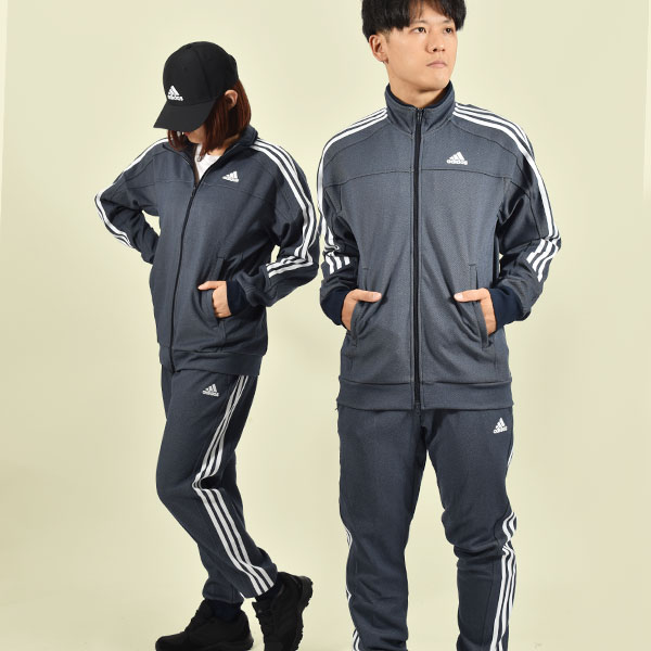 47%off デニム調 ジャージ 上下セット アディダス メンズ レディース adidas M 247 ウォームアップジャケット パンツ DVT60  MMB28