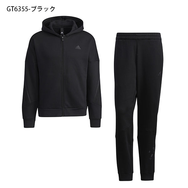 アディダス メンズ スウェット 上下セット Adidas M お買い得 Word Fzスウェットパーカー 3本ライン Ejy77 ロングパンツ ジャージ Bn649 21秋新作 フルジップ