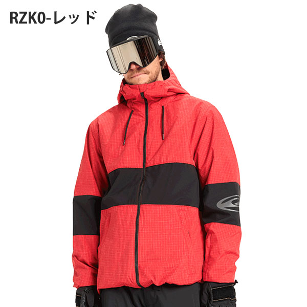 Quiksilver スノーボードジャケット Quiksilver（クイックシルバー） スノーウェア HIGH IN THE HOOD JK