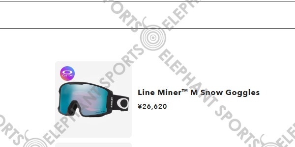 OAKLEY（オークリー） ラインマイナー M メンズ スノーゴーグル