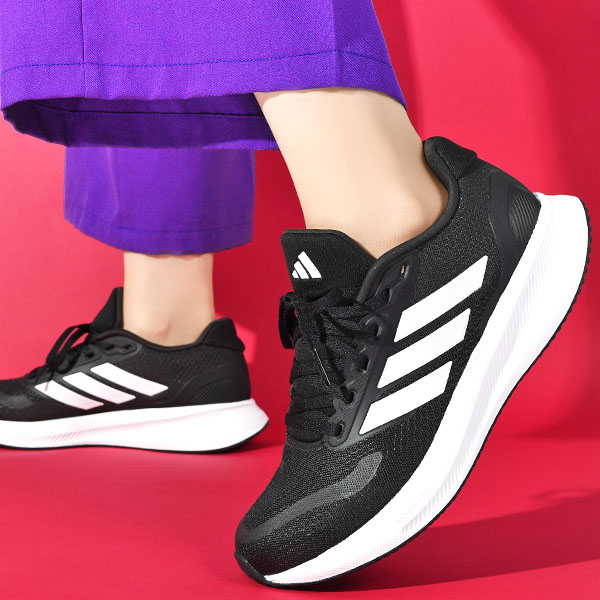 adidas（アディダス） スニーカー レディース RUNFALCON 5 W