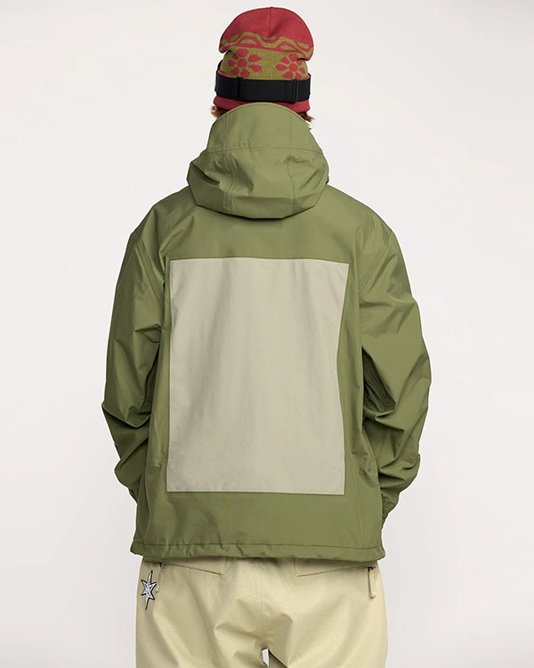 VOLCOM（ボルコム） スノーボードウェア ARTHUR 3L JACKET DARK OLIVE