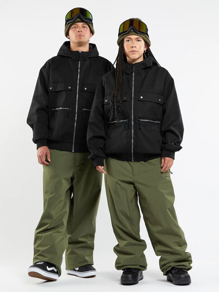未使用　ボルコム　VOLCOM　スノボウェア　パンツ　メンズ　M　迷彩　アーミー g1352411-mil-7.jpg