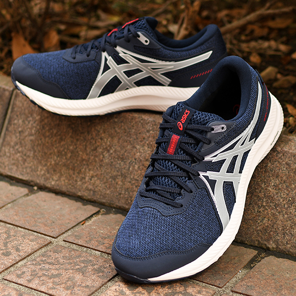 アシックス ランニングシューズ（色：ネイビー系）のおすすめ人気商品