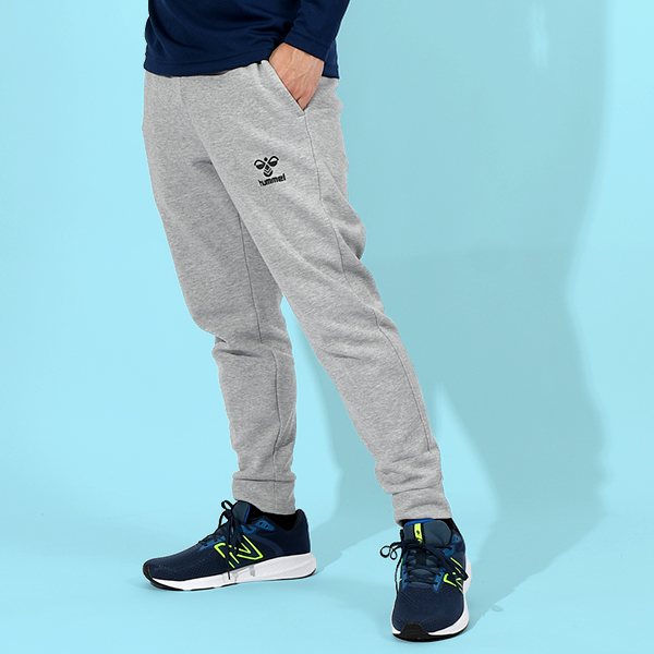 ヒュンメル メンズ レディース 裾リブ スウェット ロングパンツ 下 hummel チームスウェットパンツ トレーニング ウェア HAP8298P | hummel | 01