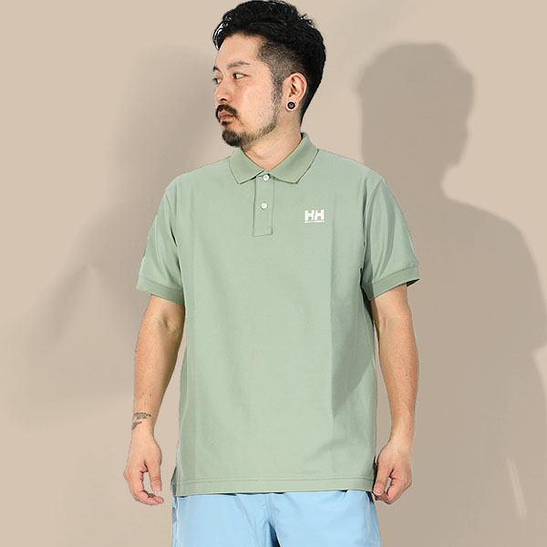 ヘリーハンセン 半袖 ポロシャツ メンズ レディース HELLY HANSEN S/S HH Logo Polo ロゴ ポロ 抗菌防臭 速乾 HH32414 2024春夏新作｜elephant｜03