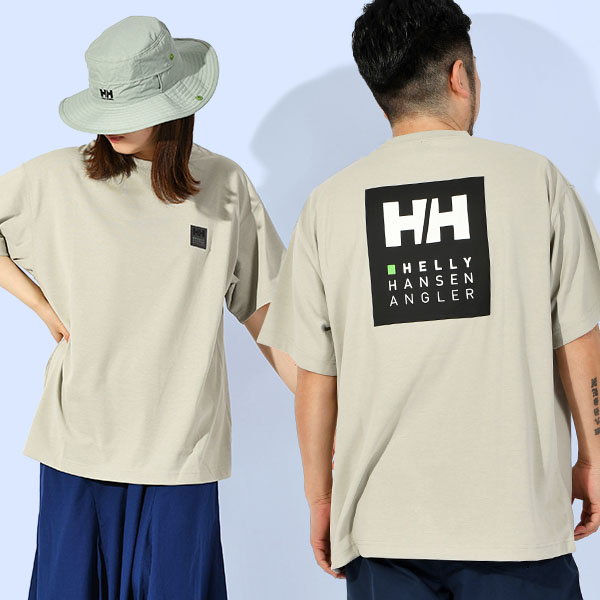 バックロゴ 生地厚 ヘリーハンセン 半袖Tシャツ メンズ レディース ワイドシルエット HELLY ...