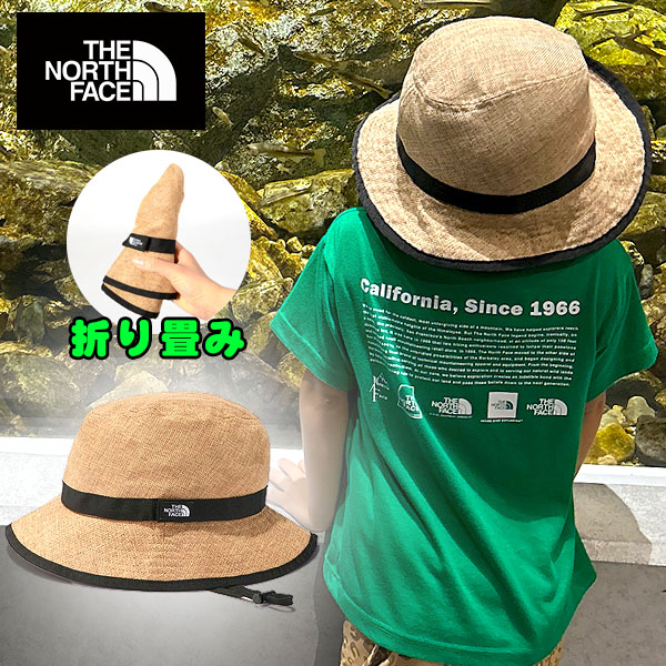 ノースフェイス 麦わら帽子 キッズ THE NORTH FACE Kids Hike Hat