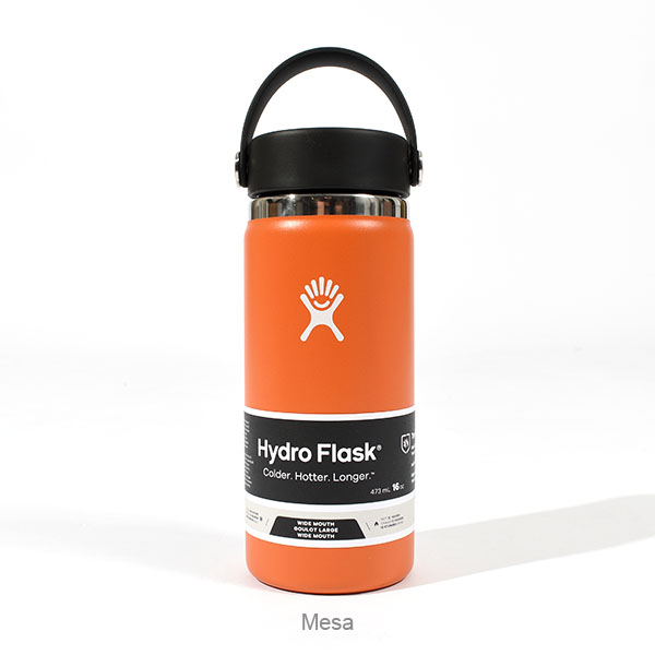 日本正規品 ハイドロフラスク 16oz 水筒 Hydro Flask 473ml 16オンス ワイド マウス 16 oz Wide Mouth  ステンレス 保冷 保温 2024春夏新色