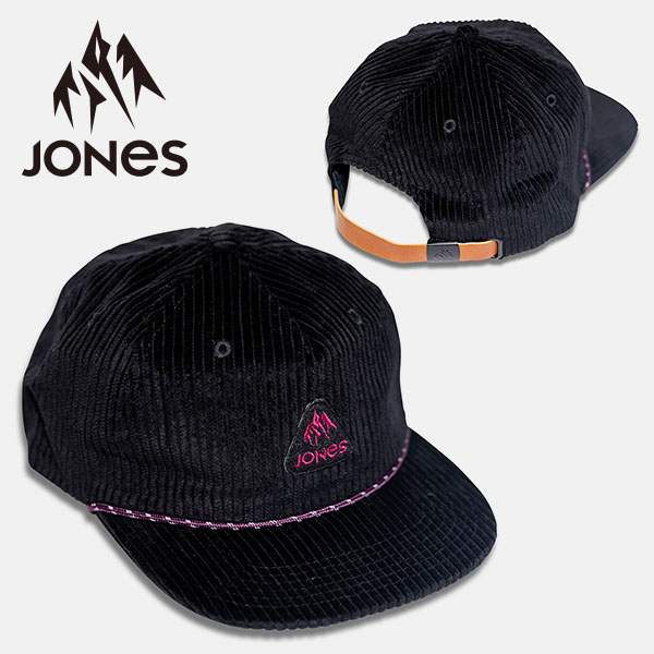 JONES ブラックキャップ JONES SNOWBOARDS（ジョーンズ スノーボード） ラスト1点 ブラック