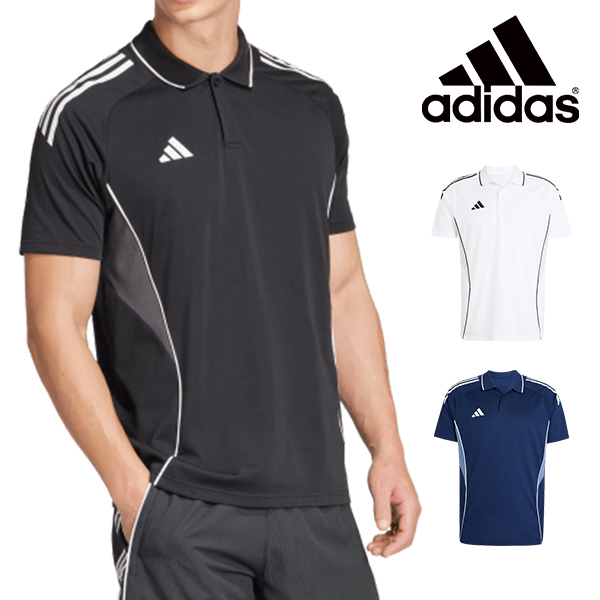 adidas アディダス メンズ レディース 半袖 ポロシャツ TIRO 25