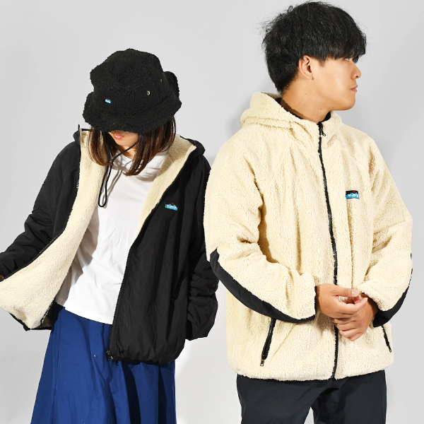 KAVU カブー ファージャケット メンズ レディース リバーシブル