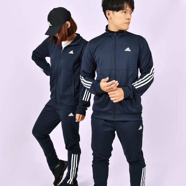 30%off アディダス メンズ レディース スリムフィット ジャージ 上下セット adidas M SLIM トラックスーツ セットアップ 上下組  トレーニング KC613