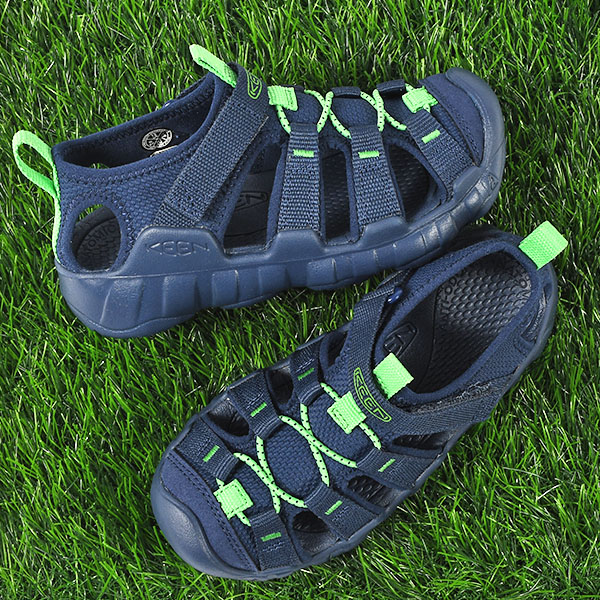 キーン 水陸両用 サンダル キッズ 子供 ベルクロ KEEN ハイパーポート エイチツー HYPERPORT H2 アウトドア 靴 1031918 1031920 1031923 2026春夏新色の画像