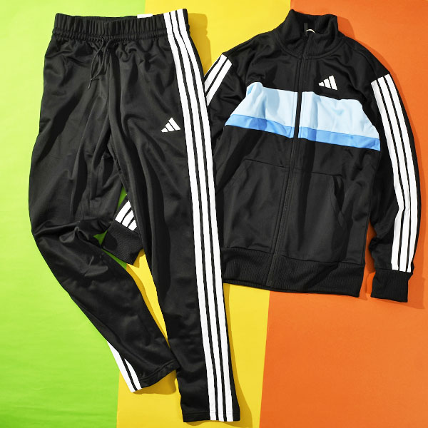 adidas（アディダス） キッズ ジャージ 上下セット adidas J TIBERIO